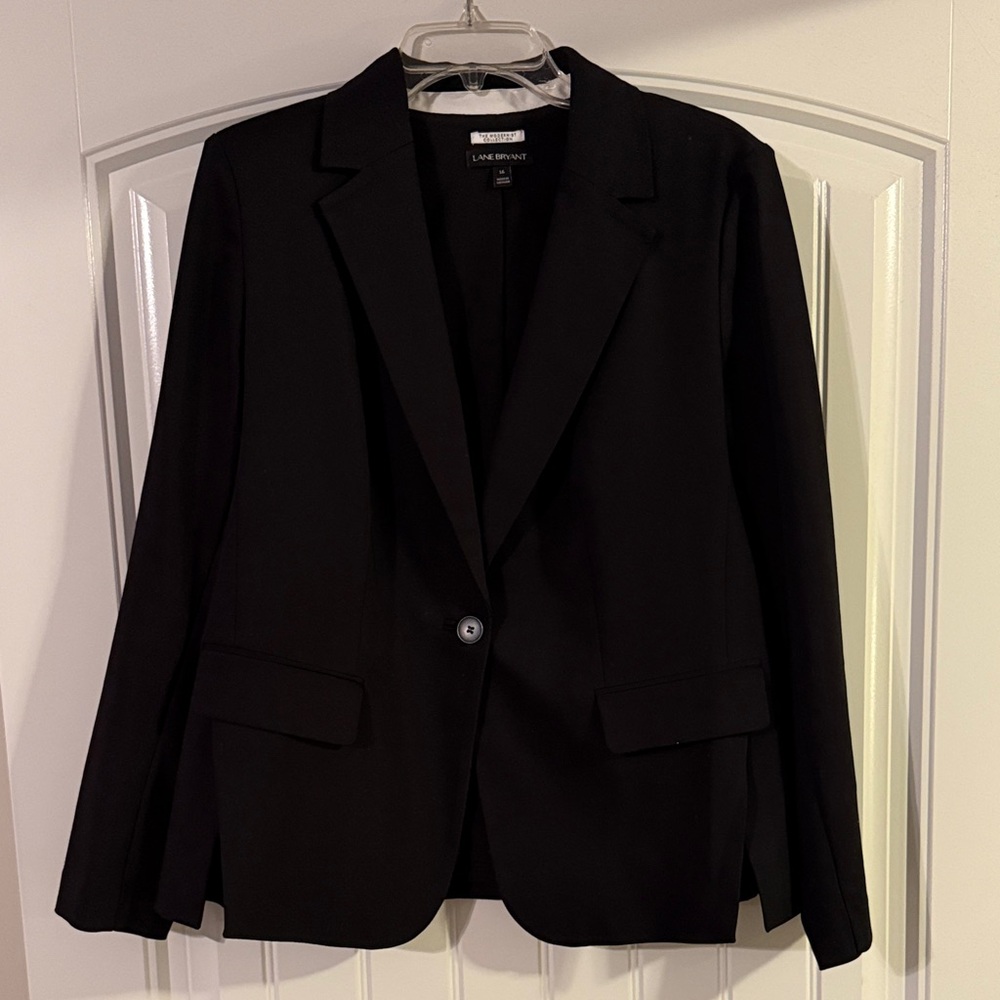 Lane Bryant Elegant Black Blazer
